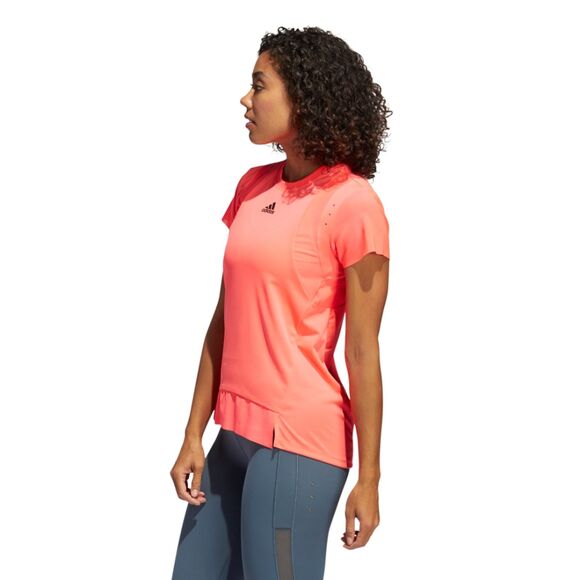 ADIDAS HEAT.RDY TRAINING T-SHIRT in SIGNAL PINK - Picture 3 of 8